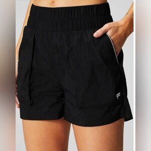 Fabletics Ultra High-Waisted Nylon Shorts